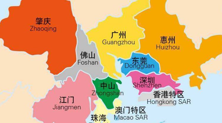 珠江三角洲包括哪些城市（珠江三角洲包括哪些城市港口）