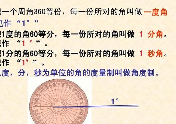 1度等于多少分等于多少秒（一度等于多少度多少分）