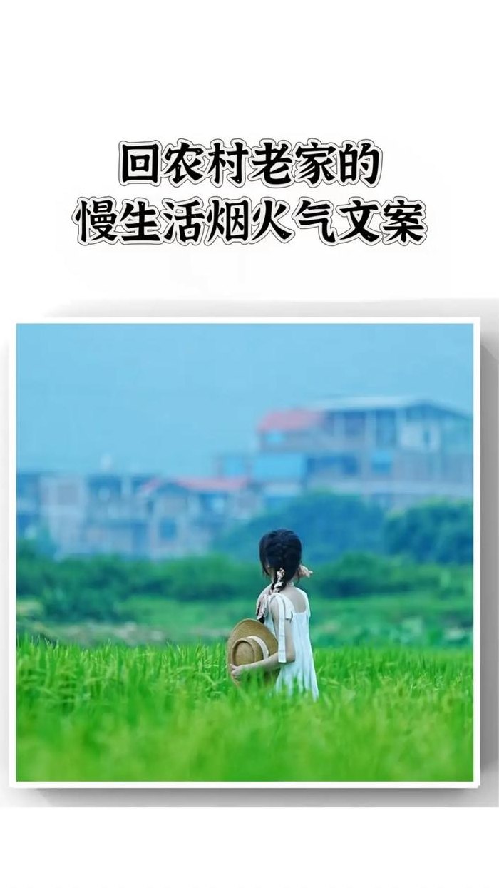 回老家心情经典短语（回老家的心情文案）