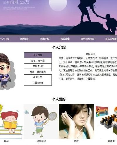 网页制作步骤（dw自我介绍网页制作步骤）