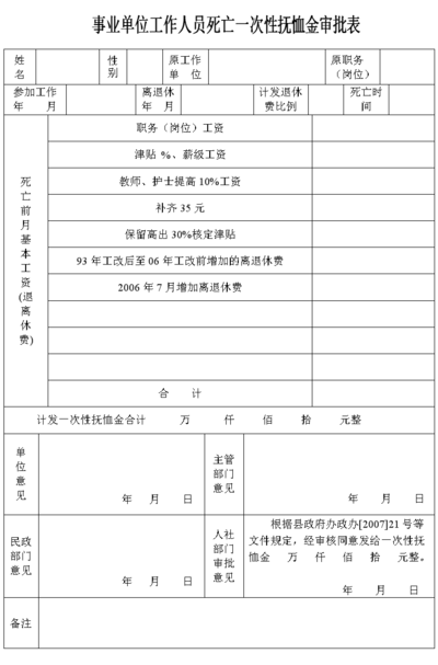 参公事业单位（参公事业单位死亡抚恤金）