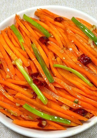 关于胡萝卜丝怎么炒的信息