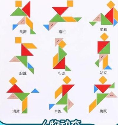 七巧板拼图100种拼法（七巧板拼图100种拼法动漫）