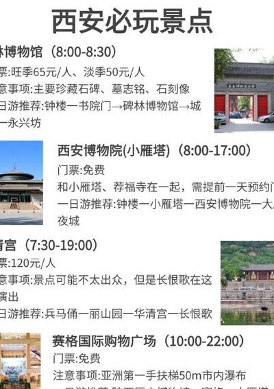 西安好玩的地方排行榜（西安好玩的地方排行榜有哪些）
