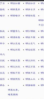 后字成语（后字成语接龙）