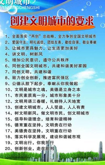 文明城市有什么好处（文明城市干嘛的）