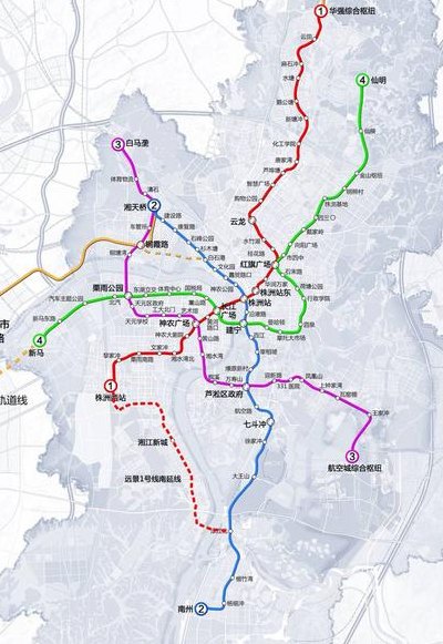 株洲地铁（株洲地铁线路图）