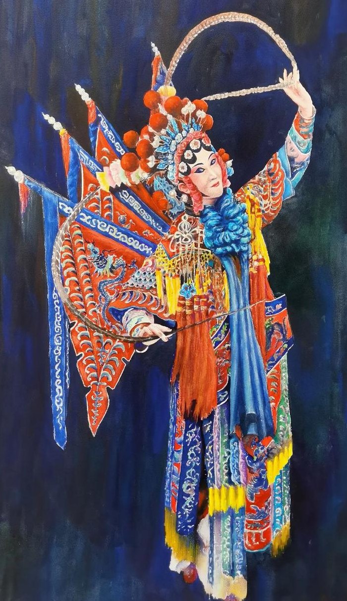 戏剧人物（戏剧人物色彩画）
