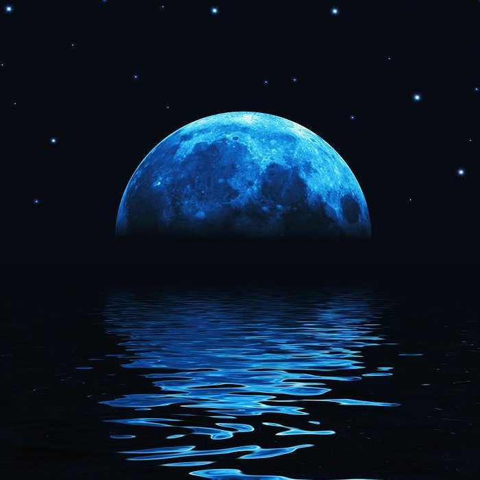 蓝色的月亮（蓝色的月亮星星国旗）