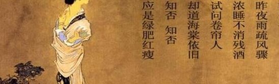 绿肥红瘦暗指什么（绿肥红瘦暗指什么人）