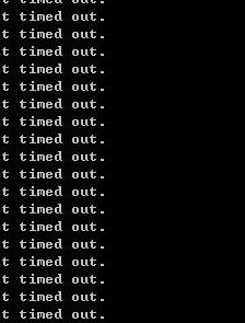 TIMED_OUT（浏览外网timedout）