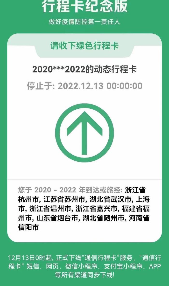 行程卡纪念版怎么弄的（行程记录卡是什么）