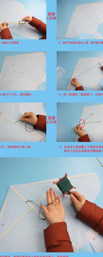 风筝的制作（风筝的制作过程50字）