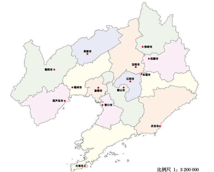 辽宁地图（辽宁地图高清）