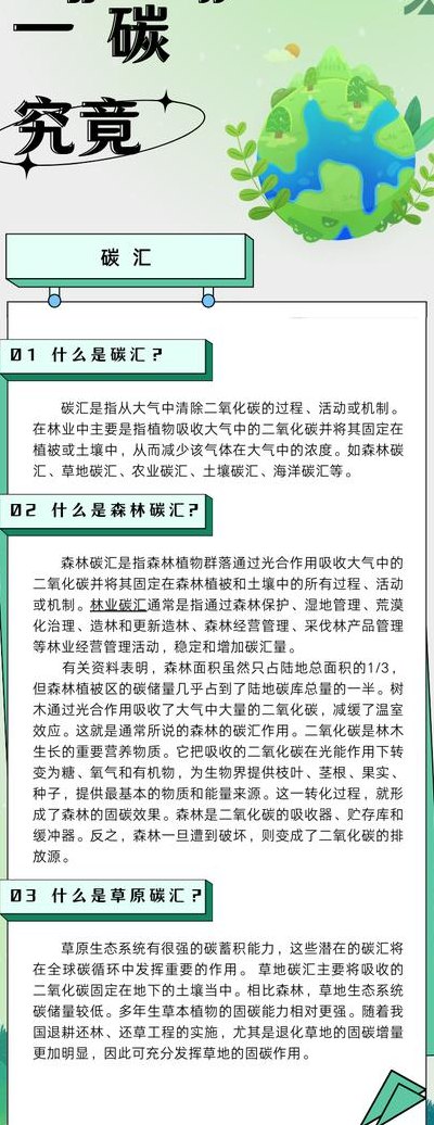 碳汇是什么意思（农业碳汇是什么意思）