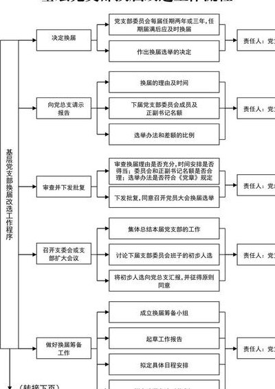 关于支部换届选举程序的信息
