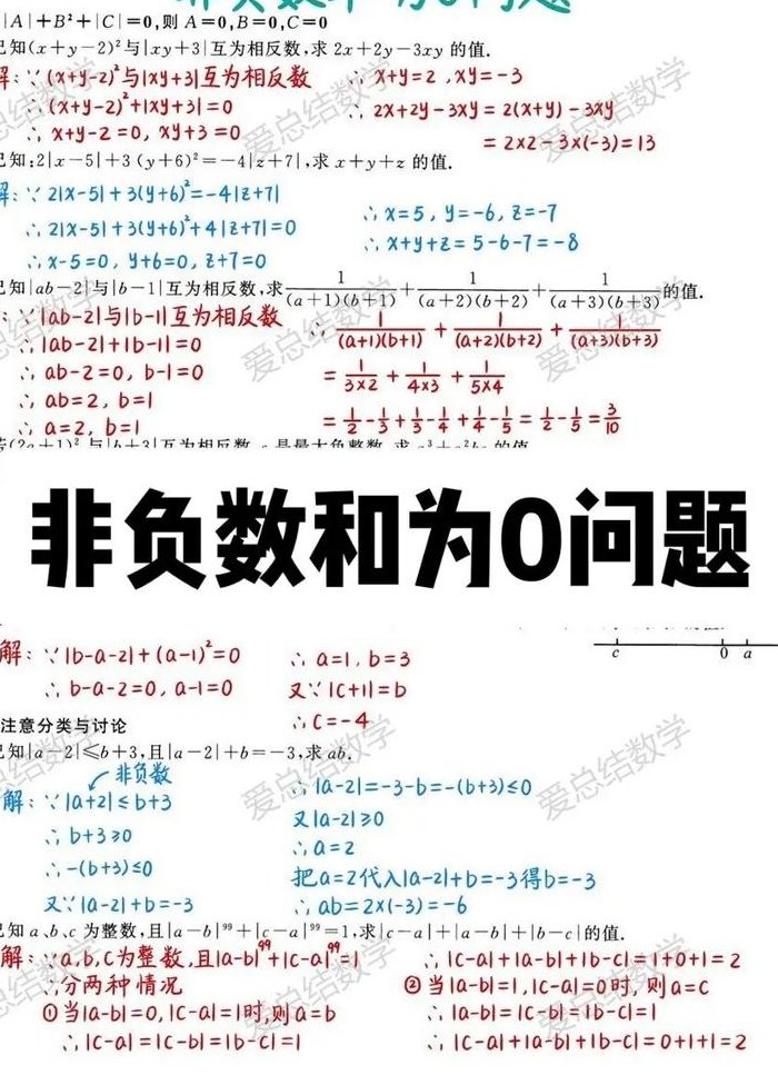 非负数是什么意思（双重非负数是什么意思）