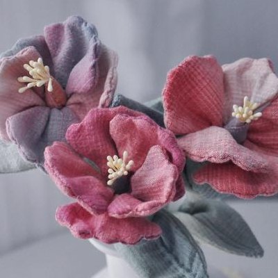 布花手工制作图解（手工布花的制作）
