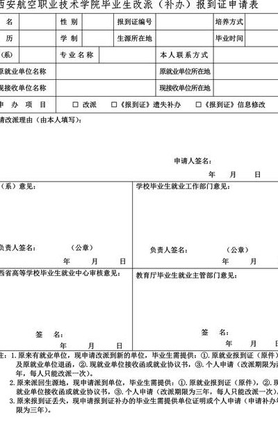改派报到证需要什么材料（改派报到证去哪里领）