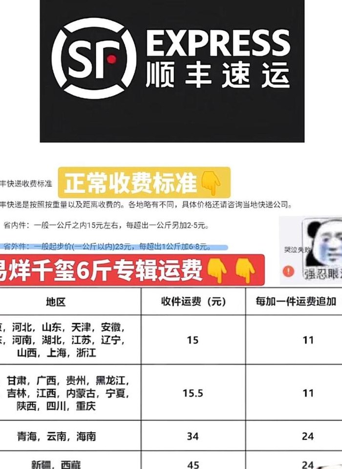 顺丰特快加急多少钱（顺丰加急贵多少）
