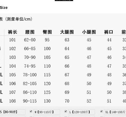 直脚裤尺寸对照表图女（直筒裤裤脚的最佳长度）