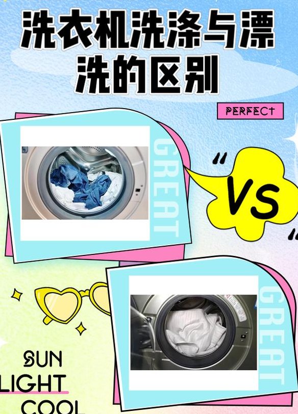 洗涤和漂洗有什么区别（洗涤和漂洗有什么区别和联系）