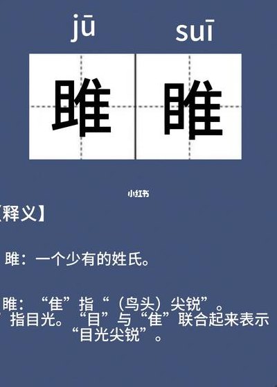睢作为姓怎么读（睢姓的拼音）