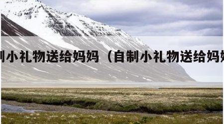 自制小礼物送给妈妈（自制小礼物送给妈妈贺卡）