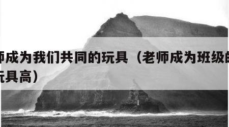 老师成为我们共同的玩具（老师成为班级的公共玩具高）