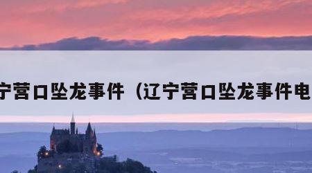 辽宁营口坠龙事件（辽宁营口坠龙事件电影）