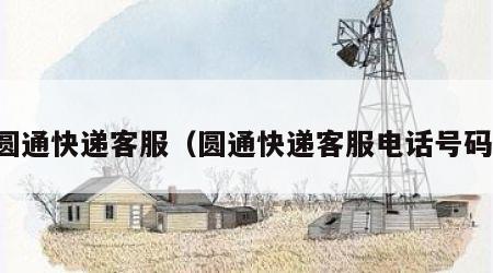 圆通快递客服（圆通快递客服电话号码）