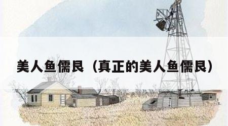 美人鱼儒艮（真正的美人鱼儒艮）