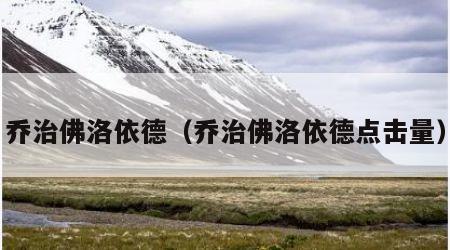 乔治佛洛依德（乔治佛洛依德点击量）