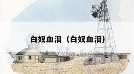 白奴血泪（白奴血泪）