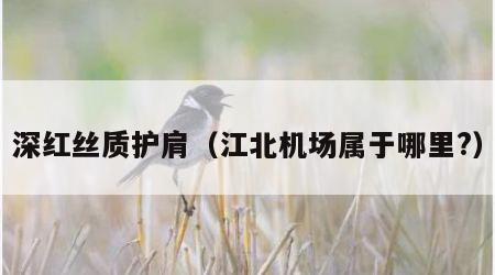 深红丝质护肩（江北机场属于哪里?）