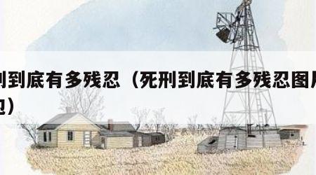 死刑到底有多残忍（死刑到底有多残忍图片表情包）