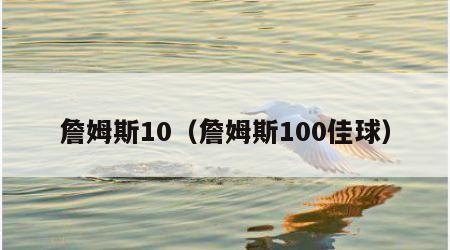 詹姆斯10（詹姆斯100佳球）