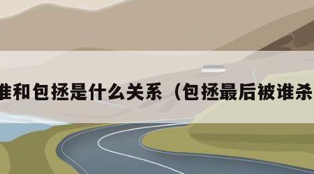 寇准和包拯是什么关系（包拯最后被谁杀死）