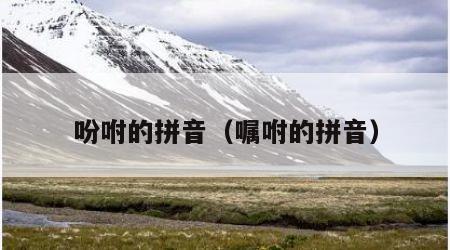 吩咐的拼音（嘱咐的拼音）