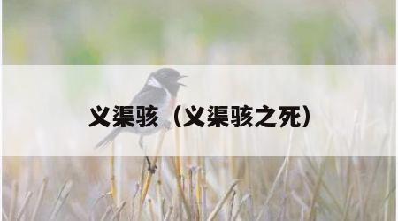 义渠骇（义渠骇之死）