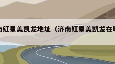 济南红星美凯龙地址（济南红星美凯龙在哪个区）