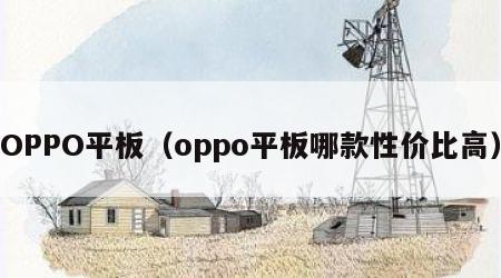 OPPO平板（oppo平板哪款性价比高）