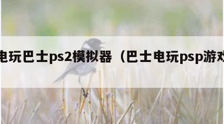 电玩巴士ps2模拟器（巴士电玩psp游戏）