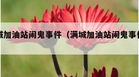 满城加油站闹鬼事件（满城加油站闹鬼事件视频）