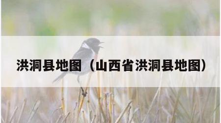 洪洞县地图（山西省洪洞县地图）