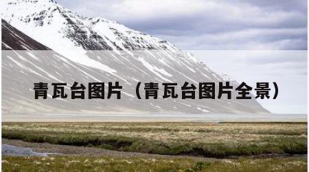 青瓦台图片（青瓦台图片全景）