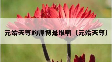 元始天尊的师傅是谁啊（元始天尊）