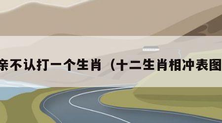 六亲不认打一个生肖（十二生肖相冲表图片）