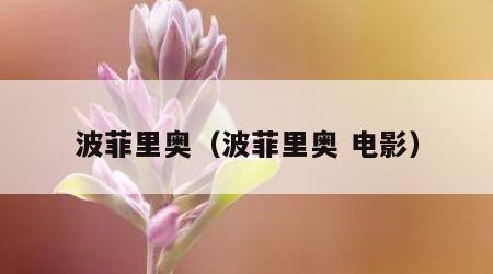 波菲里奥（波菲里奥 电影）