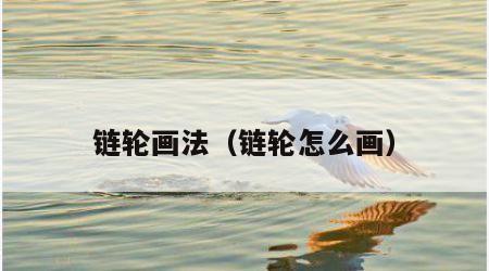 链轮画法（链轮怎么画）